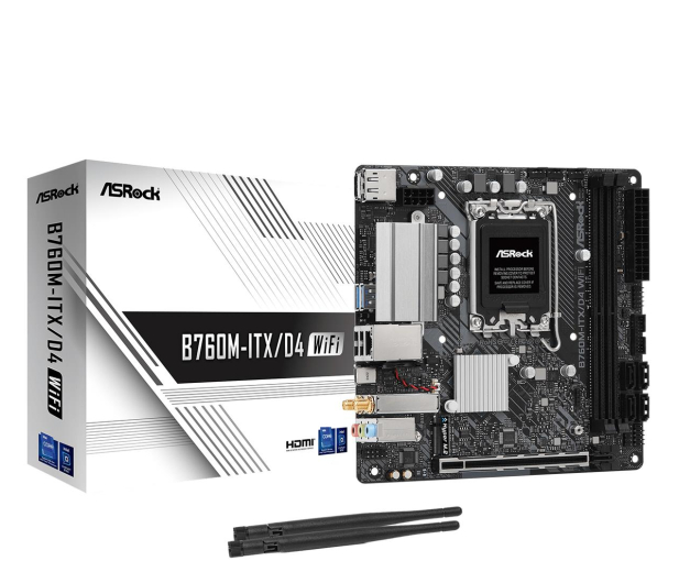 ASRock B760M-ITX Wi-Fi DDR4 - 1107465 - zdjęcie